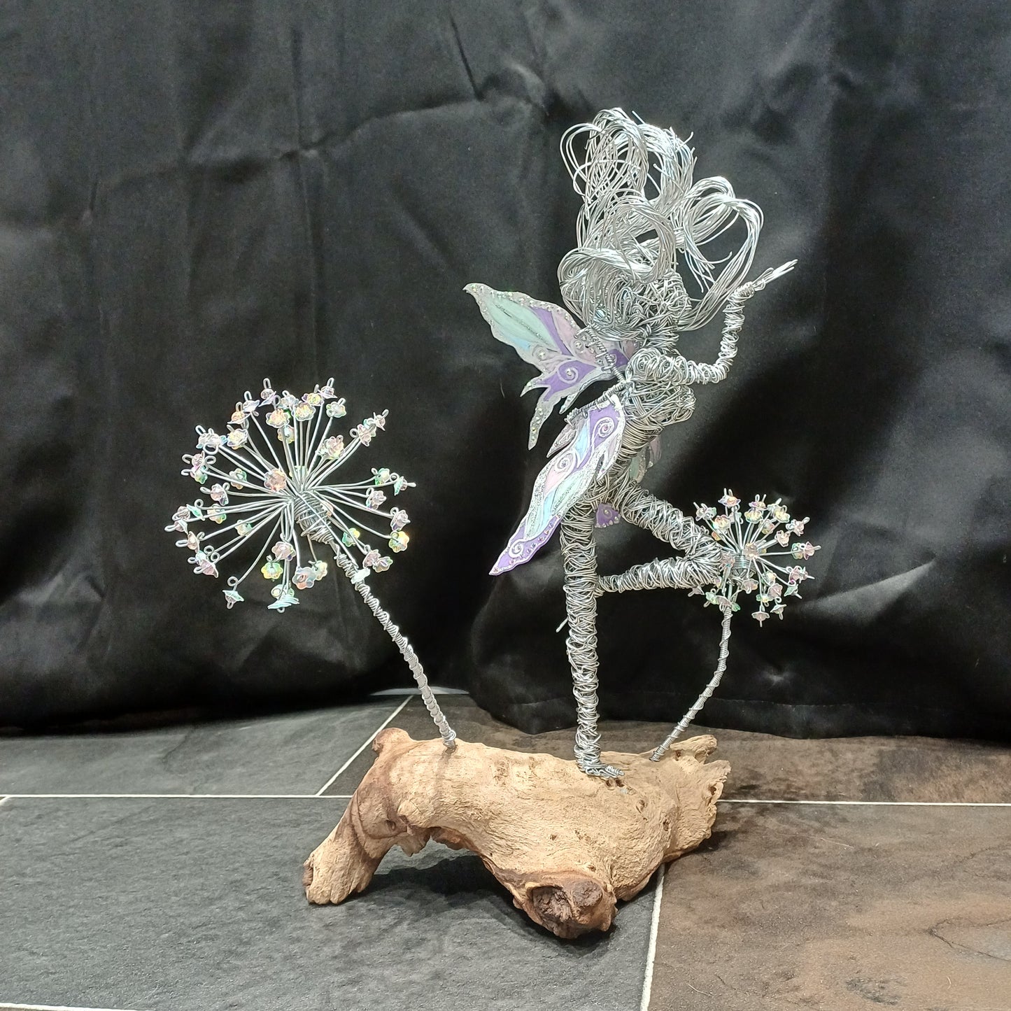 Zara fairy with dandelions